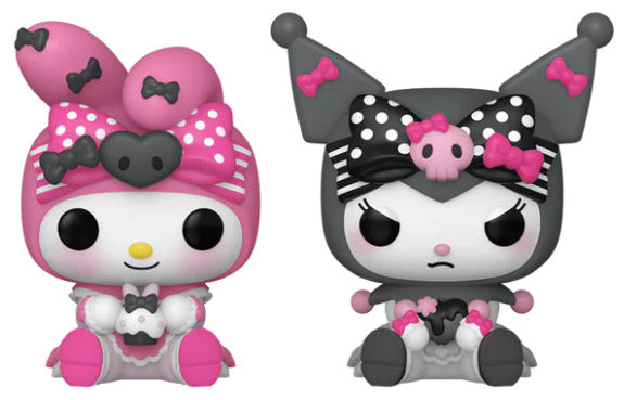 Funko Pop ! Pocket ! 2 Pack Hello Kitty - Kuromi Vinyl Figure 4Cm Keychain