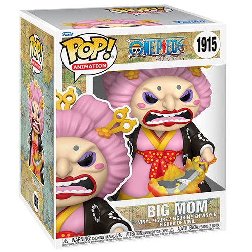 Funko Pop ! Animation - One Piece (1915) Big Mom Vinyl Figure 9Cm Statuetta
