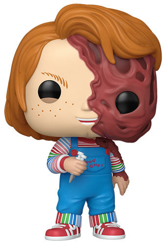 Funko Pop ! Television Chucky - (1719) Chucky (Melted) Vinyl Figure 9Cm
