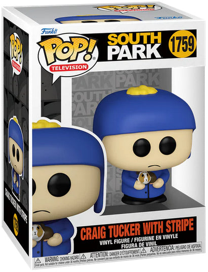 Funko Pop ! TV South Park - (1759) Craig Tucker w/Stripe Figure Vinyl 9Cm