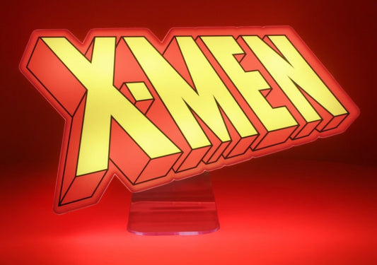 Paladone Lampada Marvel XmenLogo Light Led Luce Illuminazione Tavolo Parete