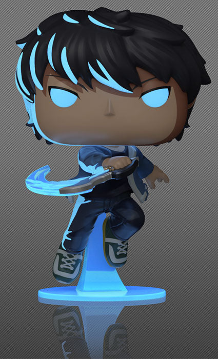 Funko Pop ! Animation - Solo Leveling (1982) Sung Jinwoo Chase Vinyl Figure 9cm