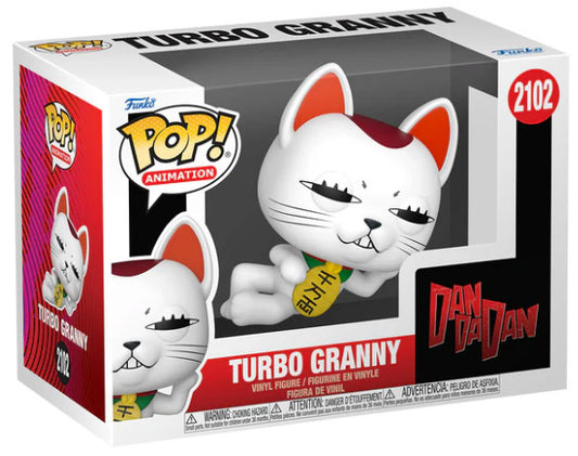 Funko Pop ! Animation - DanDanDan (2102) Turbo Granny Figure 9cm Anime