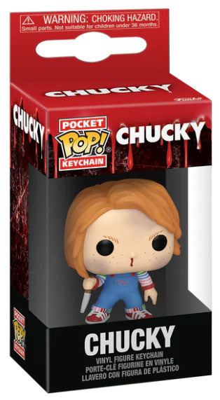 Funko Pop ! Keychain Chucky - Child's Play Horror Portachiavi Bambola Assassina
