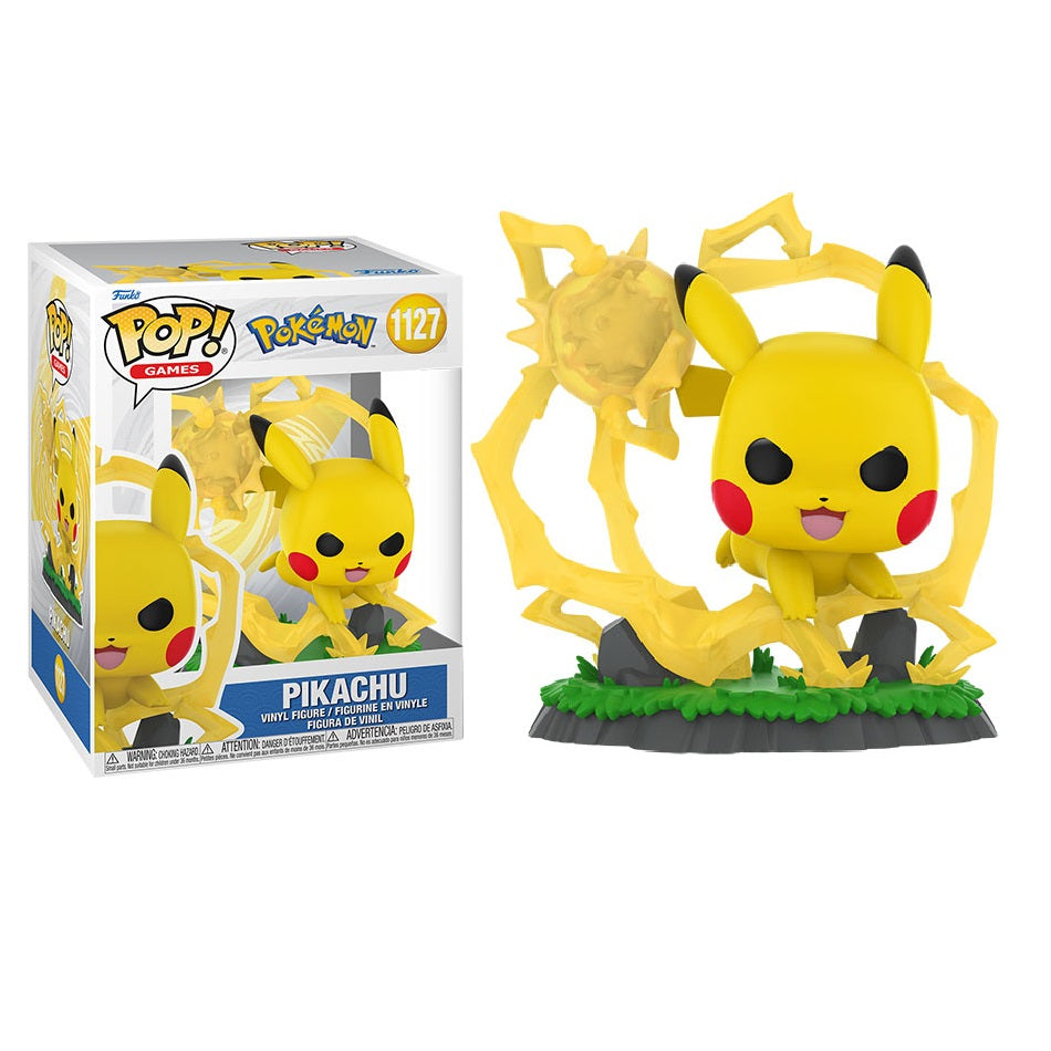 Funko Pop ! Games Pokemon - (1127) Pikachu Premium Special Edition 14cm