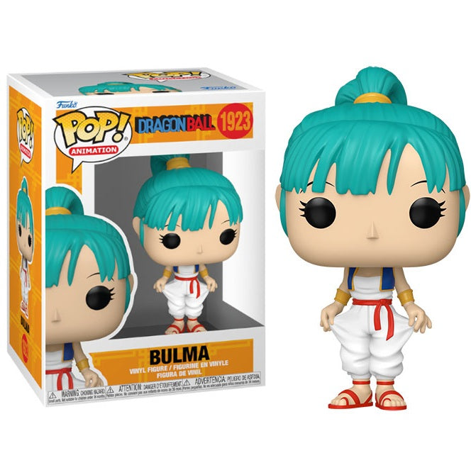 Funko Pop ! Animation - Dragon Ball (1923) Bulma White Outfit Vinyl Figure 9Cm
