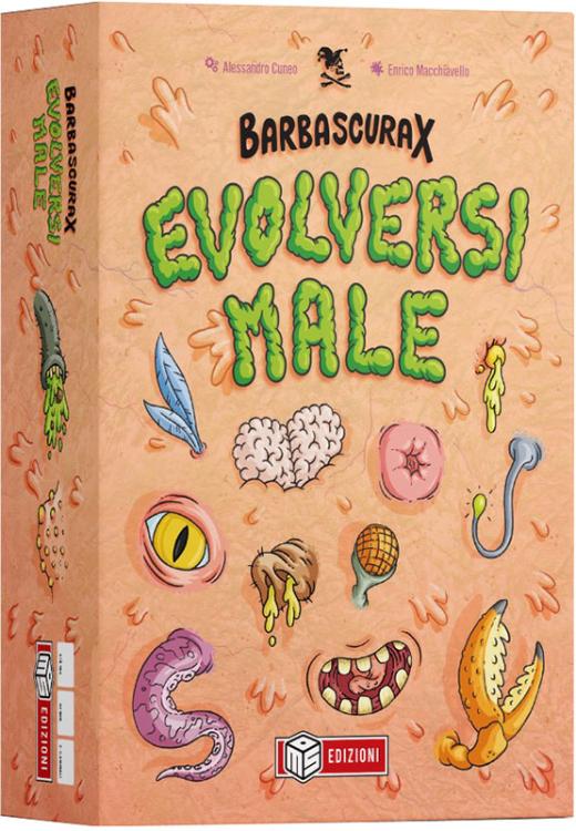 BARBASCURA X - EVOLVERSI MALE GIOCO DI CARTE MS EDIZIONI ITALIANO GIOCHI SOCIETA