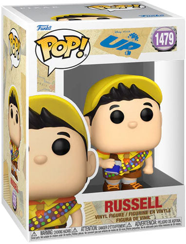 Funko Pop ! Disney Up S2 - (1479) Russell Vinyl Figure Boyscout 9Cm Pixar