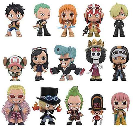 Funko Pop Mystery Mini (Box Completo 12Pz) One Piece Vinyl Mini Figure Random