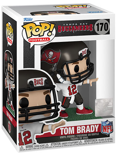 Funko Pop ! Football - Nfl - Bucs (170) Tom Brady - Player Football Vinyl
