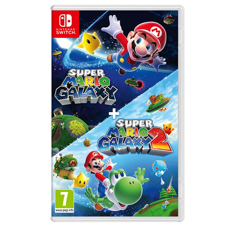 Super Mario Galaxy + Super Mario Galaxy 2 Nintendo Switch Italiano Nuovo