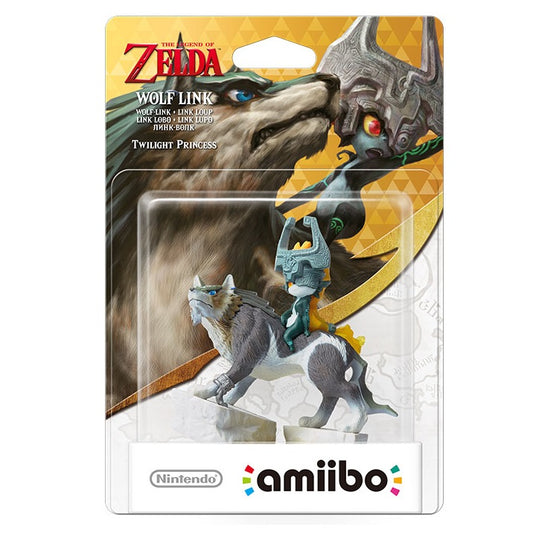 AMIIBO THE LEGEND OF ZELDA TWILIGHT PRINCESS FIGURE WOLF LINK NINTENDO IN STOCK