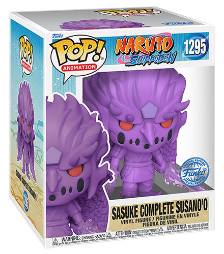 Funko Pop ! Naruto Shippuden (1295) Sasuke Perfect Susano'O Special Edition 15Cm