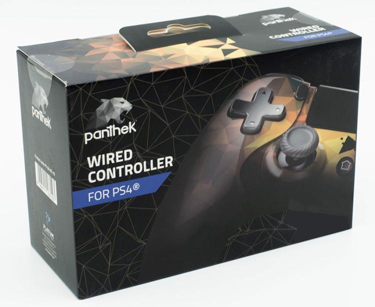 Panthek Controller Ps4 Ps3 Pc Windows Gamepad Pad Wired Doppia Vibrazione Gaming