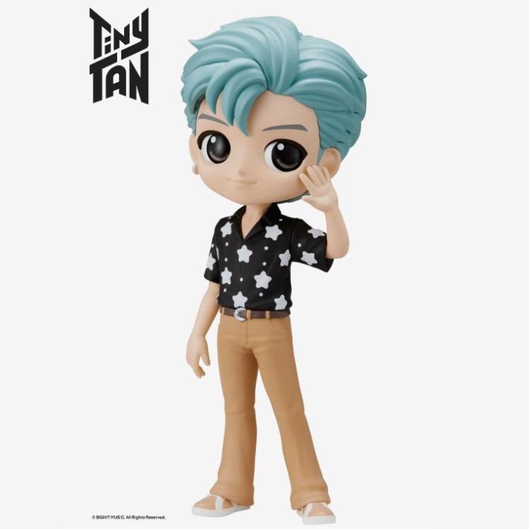 BANPRESTO Q POSKET (BTS) TinyTAN DINAMITE (BAND COMPLETA) STATUETTE FIGURE PVC