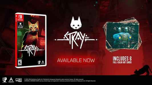 Stray Nintendo Switch Videogioco Nuovo Italiano Gioco Sigillato Cat Game