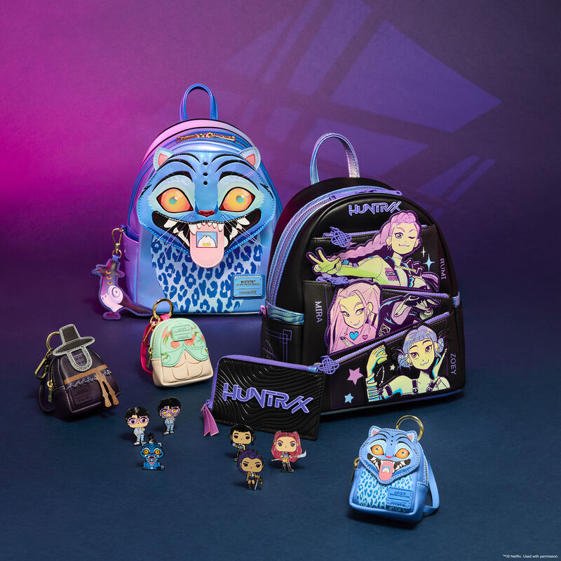 Funko Loungefly: Portafoglio KPop Demon Hunters - Huntrix Porta carte