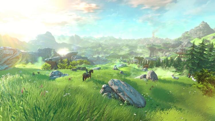 The Legend Of Zelda : Breath Of The Wild Nintendo Switch Videogioco Italiano
