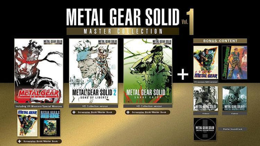 Metal Gear Solid Master Collection Vol. 1 Ps5 Day One Edition Gioco Italiano D1