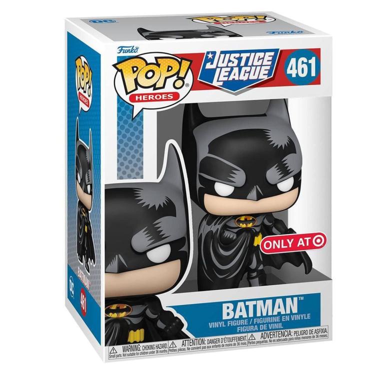 Funko Pop ! Heroes - Justice League (461) Batman Vinyl Figure 9Cm Statuetta
