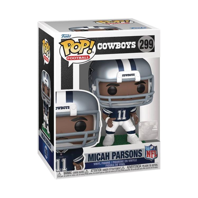 Funko Pop ! Football Nfl Cowboys (299) Micah Parsons Vinyl Figure Statuetta 9Cm