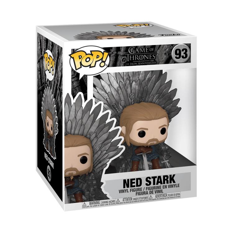 Funko Pop ! Deluxe Game Of Thrones Trono Di Spade - (93) Ned Stark Vinyl Figure
