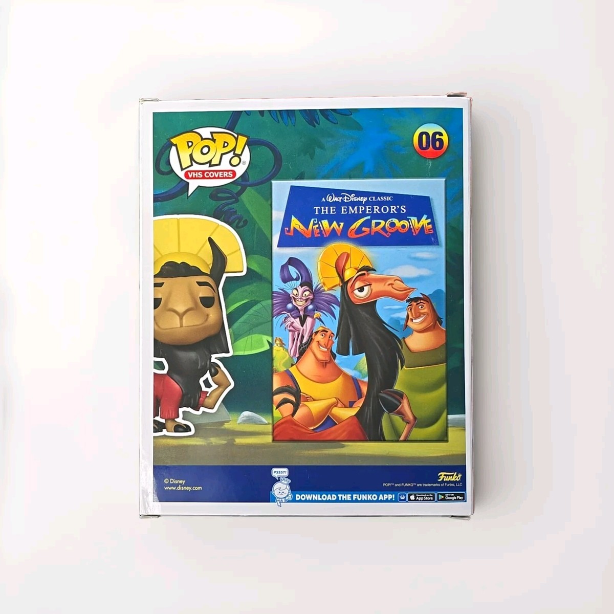 Funko Pop ! Vhs Cover: Disney - (06) Kuzco Le Follie Dell'Imperatore (Exm)