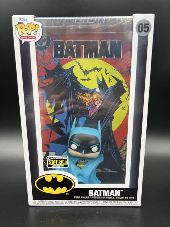 Funko Pop ! Comic Covers Dc Comics (05) Batman (Exclusive) Vinyl Figure Movie