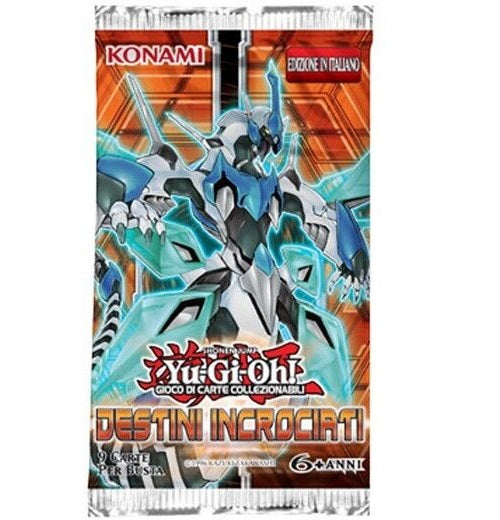 Yu-Gi-Oh! Destini Incrociati 1 Bustina Ita Trading Card Game Carte Tcg