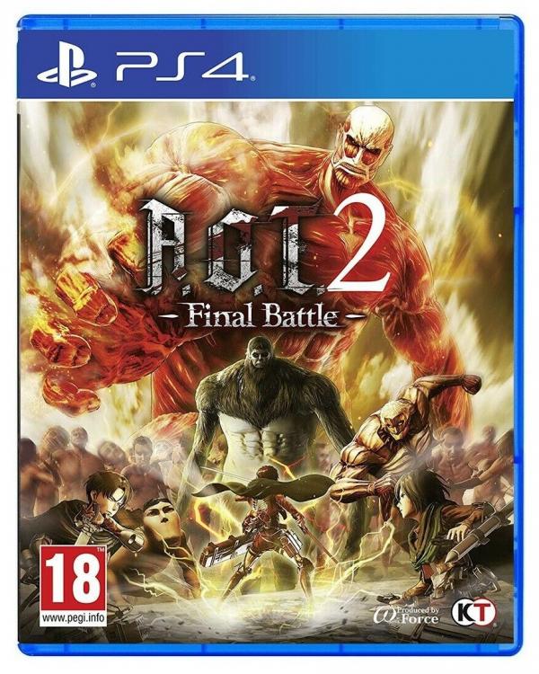 A.O.T. 2 FINAL BATTLE PS4 GIOCO ITALIANO ATTACK OF TITAN 2 EU PLAY STATION 4 AOT