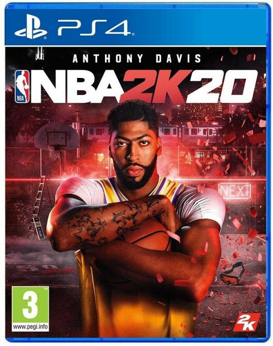 Nba 2K20 Standard Edition Ps4 Videogioco Italiano Copertina Eu Play Station 4