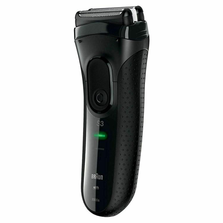 BRAUN RASOIO ELETTRICO SR3 PROSKIN 3000S RICARICABILE DISPLAY LED REGOLA BARBA