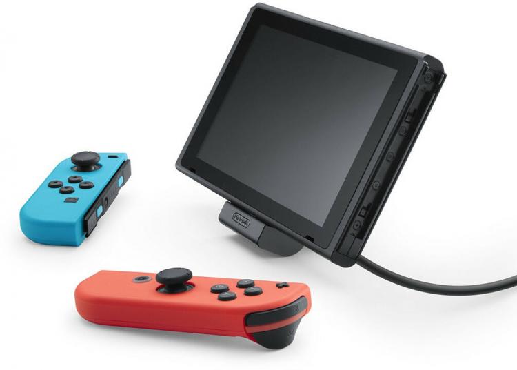 Nintendo Switch Stand Di Ricarica Originale Portatile Caricabatteria Nuovo