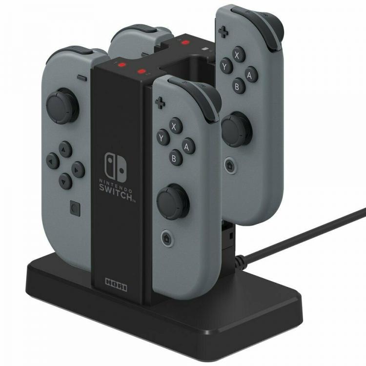 Hori Stand Di Ricarica Joy-Con Nintendo Switch Caricatore Controller Ufficiale