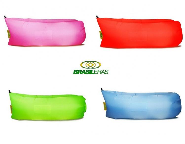 Softair Brasileras Lettino Gonfiabile Mare Sacco Letto Ad Aria Sdraio Materasso