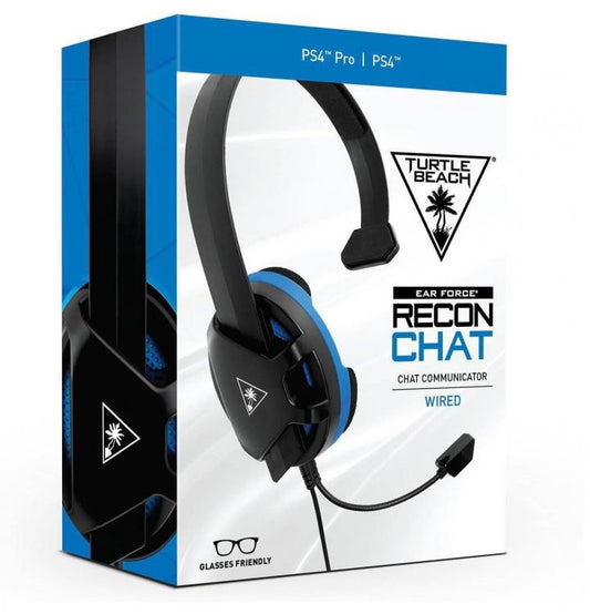 CUFFIE TURTLE BEACH RECON CHAT WIRED CUFFIA GIOCO PS4 PS4/PRO STEREO MICROFONO