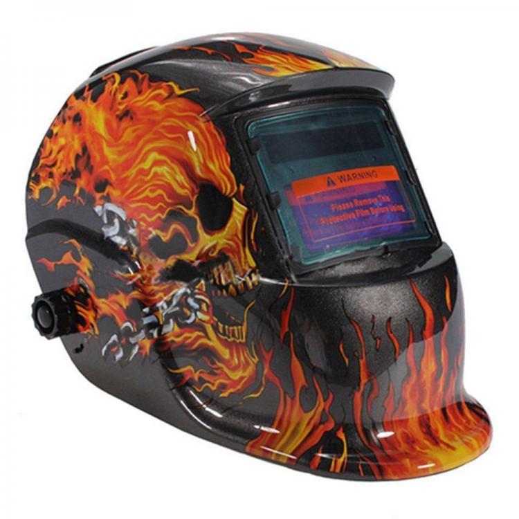Maschera Per Saldatura Automatica Con Casco Protettivo E Schermo Autoscurante