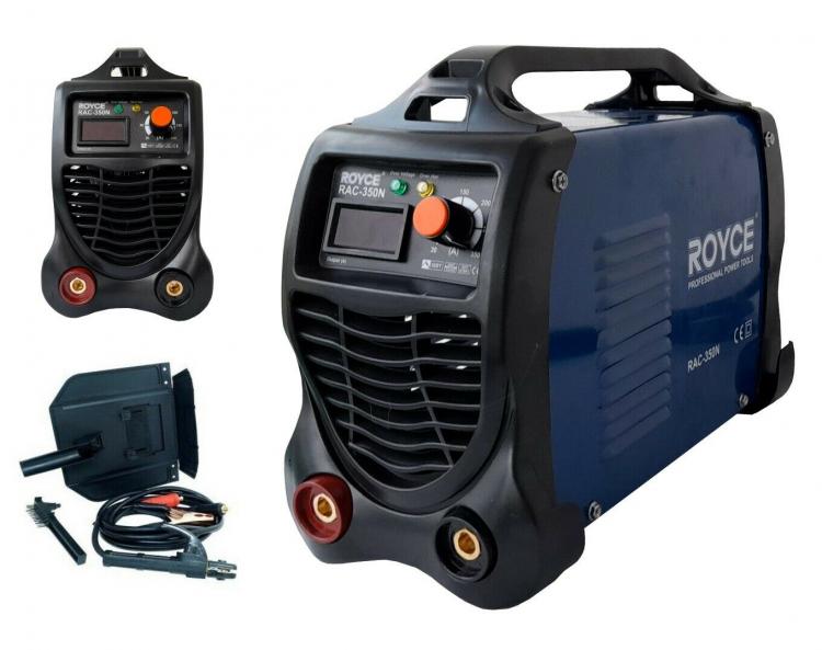 Saldatrice Elettrica Royce Inverter Arco Regolabile 350A + Accessori Rac-350N