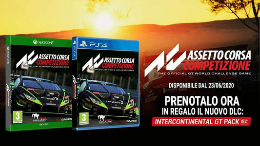 ASSETTO CORSA COMPETIZIONE XBOX ONE SPORT CORSE GIOCO ITALIANO NUOVO SIGILLATO