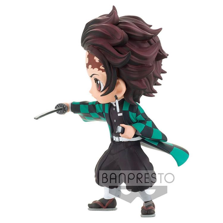 BANPRESTO Q POSKET DEMON SLAYER TANJIRO KAMADO 3 (A) STATUA FIGURE PVC 14 CM