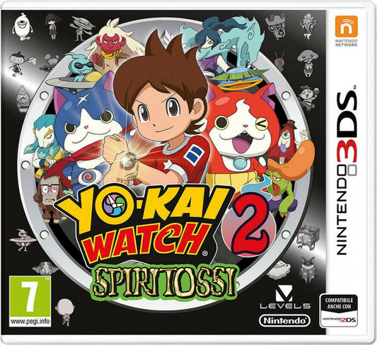Yo-Kai Watch 2: Spiritossi Nintendo 3Ds 2Ds Xl Videogioco Nuovo Gioco Italiano