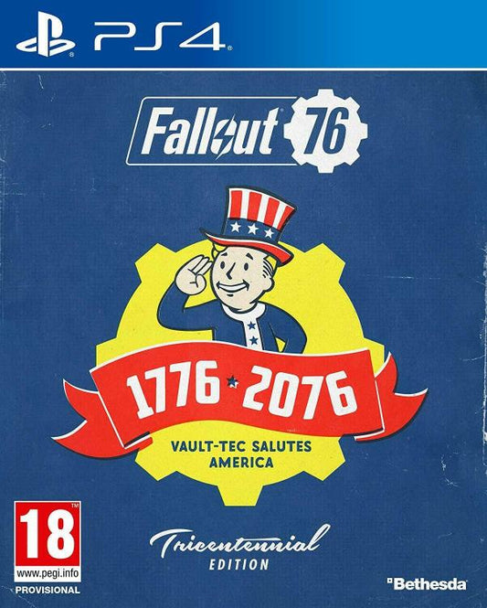 Fallout 76 Tricentennial Edition Ps4 Italiano Edizione Limited Play Station 4