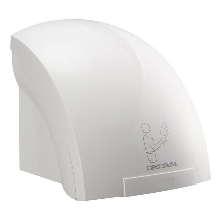 Asciugamani Elettrico Automatico Aria Calda Fotocellula a Muro Parete Hotel 2000w