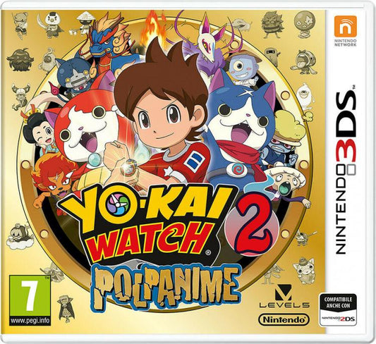 Yo-Kai Watch 2: Polpanime Nintendo 3Ds 2Ds Xl Videogioco Nuovo Gioco Italiano