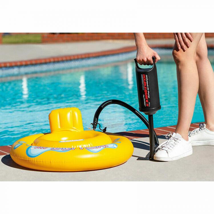 Intex Pompa Aria Manuale Per Gonfiaggio Gonfiatore Materassino Canotto 29Cm