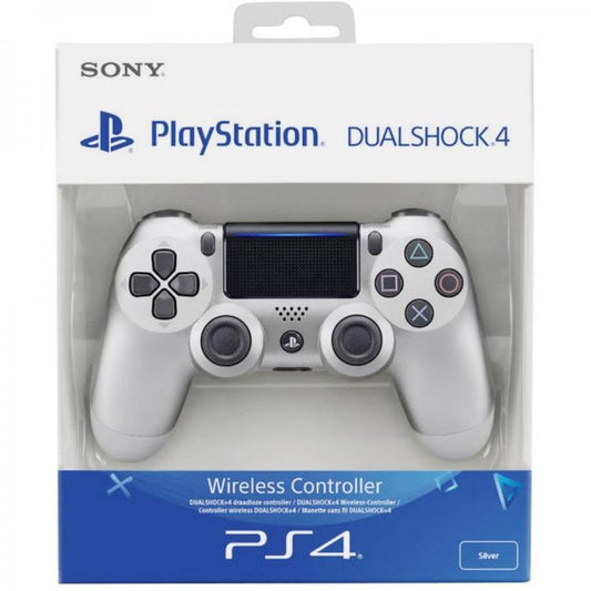 CONTROLLER SONY WIRELESS PS4 DUALSHOCK 4 PAD SILVER PLAYSTATION 4 V2 JOYSTICK