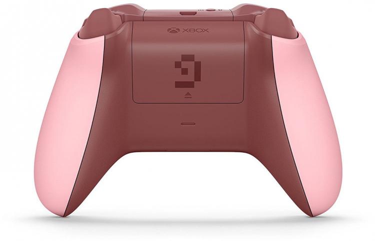 CONTROLLER WIRELESS XBOX ONE S MINECRAFT PIG ROSA PC MICROSOFT NUOVO SENZA FILI
