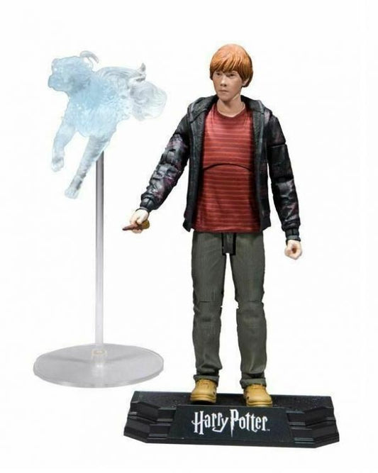 ACTION FIGURE HARRY POTTER I DONI DELLA MORTE 2 STATUA RON 16cm DA COLLEZIONE