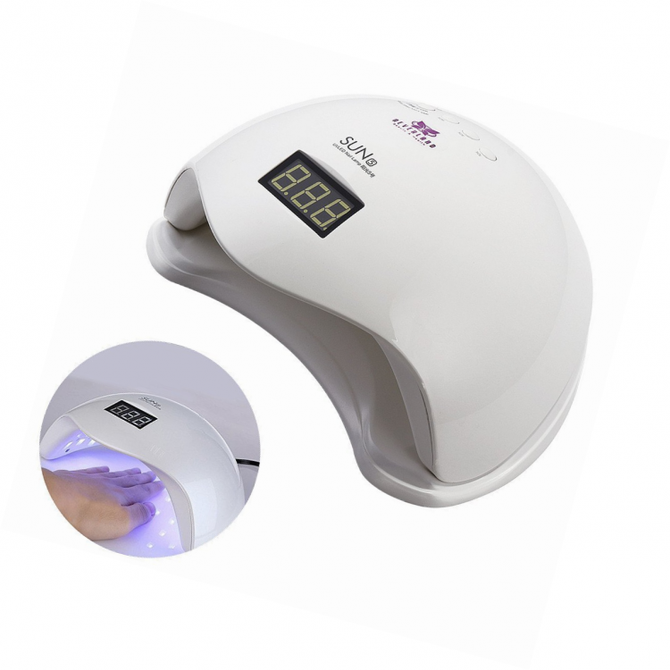 Lampada Uv Led Fornetto Ricostruzione Unghie Mani Piedi 48W Sun5 Display Sensore