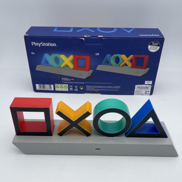 Paladone Lampada Ufficiale Sony Playstation Icons Light V3 Led Ps5 Multicolor Pc